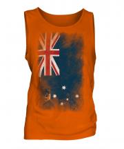 Victoria Faded Flag Mens Vest