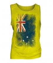 Victoria Faded Flag Mens Vest