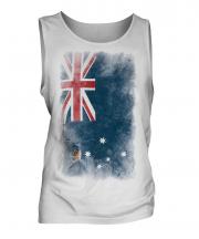 Victoria Faded Flag Mens Vest
