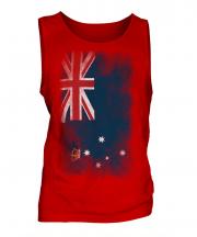 Victoria Faded Flag Mens Vest