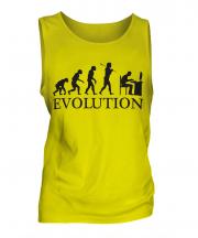 Computer Geek Evolution Mens Vest