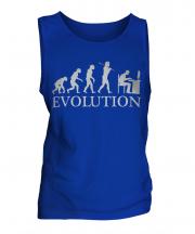 Computer Geek Evolution Mens Vest