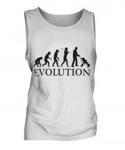 Dad With Pushchair Evolution Mens Vest