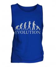 Dad With Pushchair Evolution Mens Vest