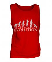 Dad With Pushchair Evolution Mens Vest