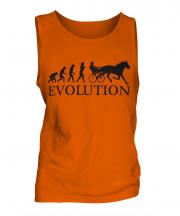 Horse And Cart Racing Evolution Mens Vest