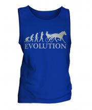Horse And Cart Racing Evolution Mens Vest
