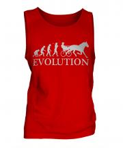 Horse And Cart Racing Evolution Mens Vest