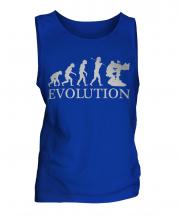 Television Cameraman Evolution Mens Vest