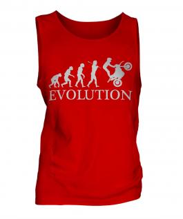 Motorbike Stunt Rider Evolution Mens Vest