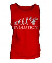 Motorbike Stunt Rider Evolution Mens Vest