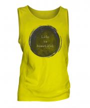 Life Is Beautiful Mens Vest