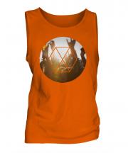 Music Festival Fashion Print Mens Vest