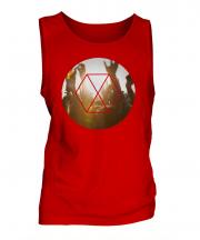 Music Festival Fashion Print Mens Vest