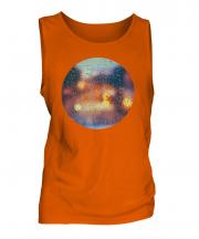 Drops Of Rain Fashion Print Mens Vest