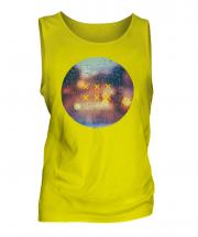 Drops Of Rain Fashion Print Mens Vest