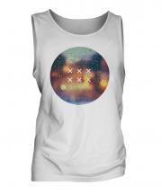 Drops Of Rain Fashion Print Mens Vest