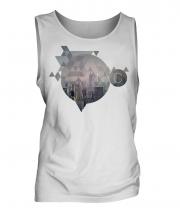 New York City Print Mens Vest
