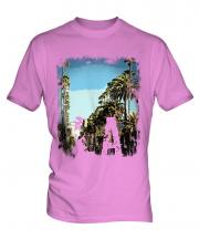 L.A. Grunge Print Mens T-Shirt
