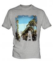L.A. Grunge Print Mens T-Shirt