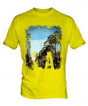 L.A. Grunge Print Mens T-Shirt