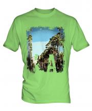 L.A. Grunge Print Mens T-Shirt