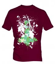 Grunge Cross Mens T-Shirt