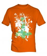 Grunge Cross Mens T-Shirt
