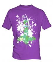 Grunge Cross Mens T-Shirt