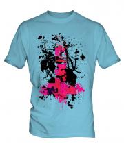 Grunge Cross Mens T-Shirt
