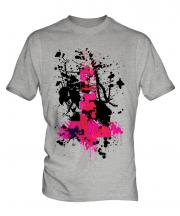 Grunge Cross Mens T-Shirt