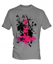 Grunge Cross Mens T-Shirt
