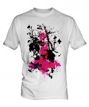 Grunge Cross Mens T-Shirt