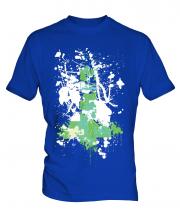 Grunge Cross Mens T-Shirt