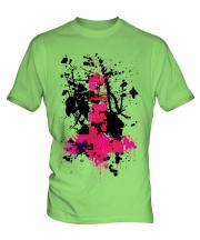 Grunge Cross Mens T-Shirt