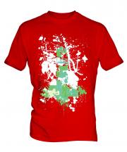 Grunge Cross Mens T-Shirt