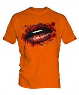 Grunge Lips Mens T-Shirt
