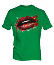 Grunge Lips Mens T-Shirt