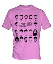 Facial Hair Through The Ages Mens T-Shirt