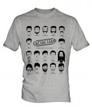 Facial Hair Through The Ages Mens T-Shirt