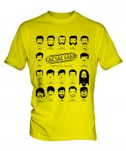 Facial Hair Through The Ages Mens T-Shirt