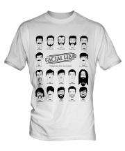 Facial Hair Through The Ages Mens T-Shirt