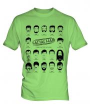 Facial Hair Through The Ages Mens T-Shirt