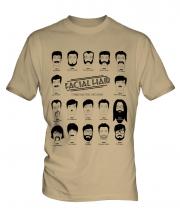 Facial Hair Through The Ages Mens T-Shirt