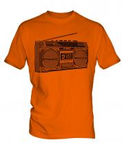 Retro Boombox Mens T-Shirt