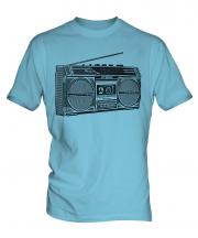 Retro Boombox Mens T-Shirt