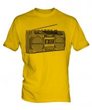 Retro Boombox Mens T-Shirt