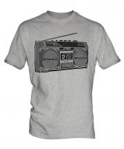 Retro Boombox Mens T-Shirt