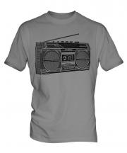 Retro Boombox Mens T-Shirt