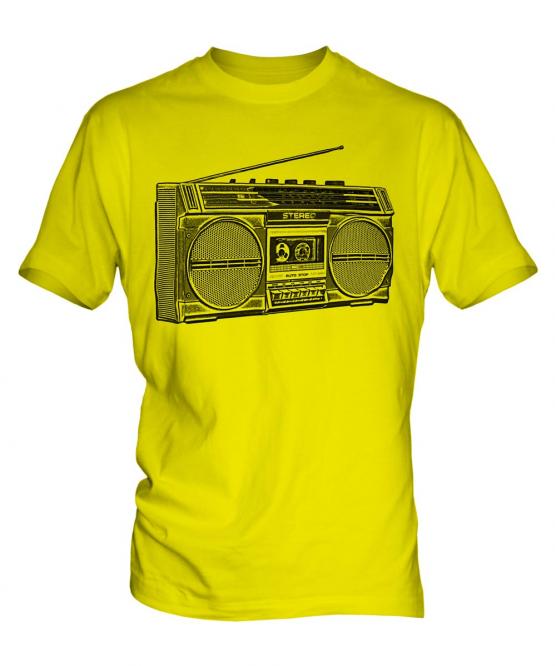 Retro Boombox Mens T-Shirt